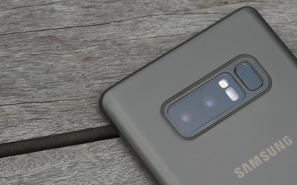 Bare Naked Ultra Thin Case for Samsung Galaxy Note 8 - Banner Camera Cutout