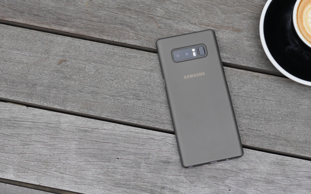 Bare Naked Ultra Thin Case for Samsung Galaxy Note 8 - Banner Smoke