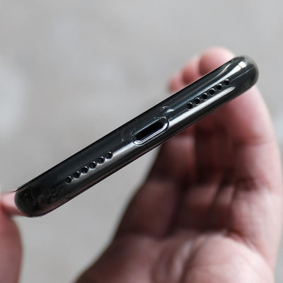 Bare: Naked EX for iPhone X - The Thinnest Clear Case for iPhone X - Super Accurate Bottom Cutouts