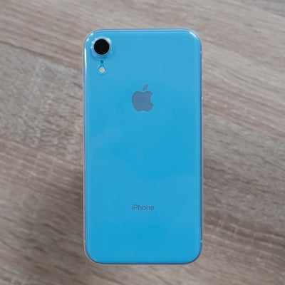 Bare Naked EX Thinnest Clear Case for iPhone Xr - Clear on Blue