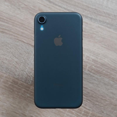 Bare Naked Ultra Thin Case for iPhone XR - Smoke on Blue