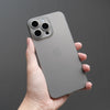 Bare Naked for iPhone 15 Pro - Thinnest Case for iPhone 15 Pro - Natural Titanium - in Hand