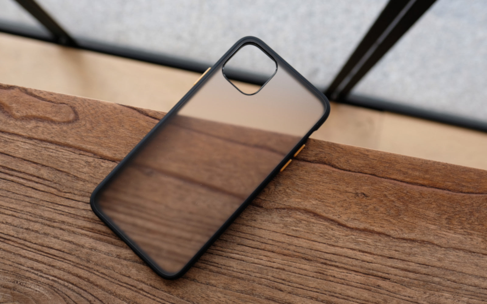 Bare Armour - Minimalist Shock Resistant Case for iPhone 12 Pro and iPhone 12 Pro Max - Frosted Back