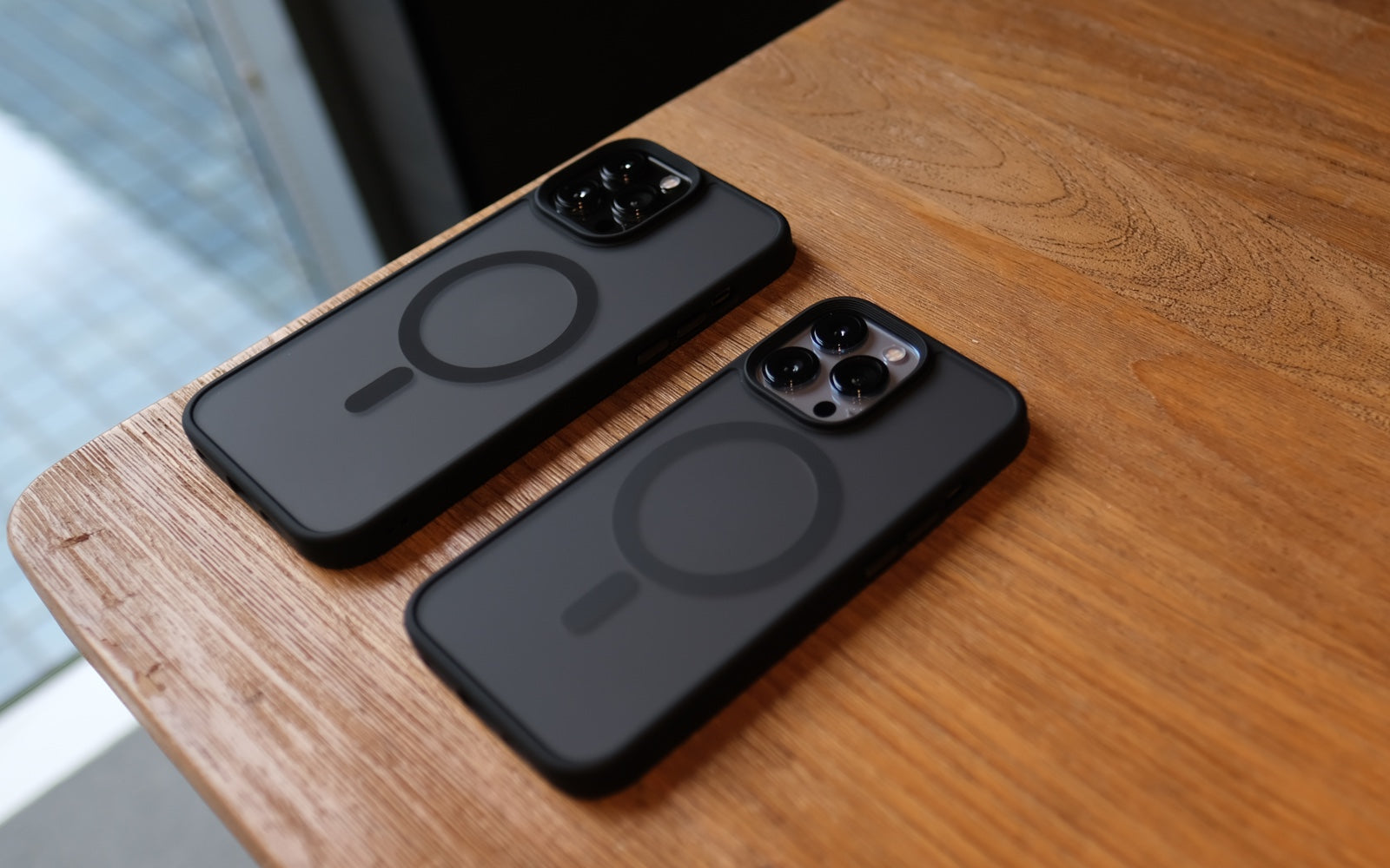 Bare Armour - Minimalist Shock Resistant Case for iPhone 13 Pro and iPhone 13 Pro Max - Frosted Polycarbonate Back