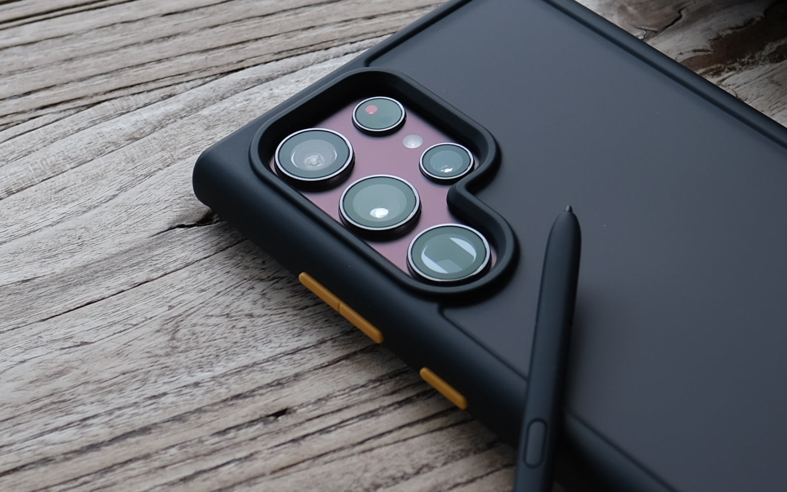 Bare Armour Case for S22 Series - Slim Shockproof Case for Samsung Galaxy S22 Ultra - Camera Lip for Camera Protection