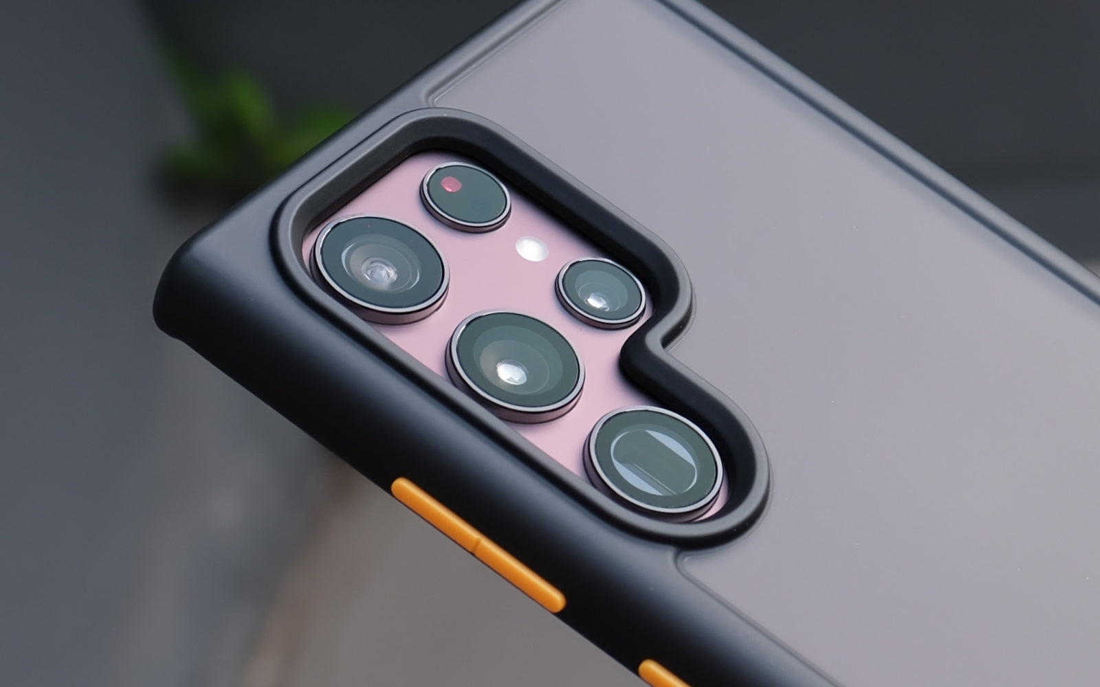 Bare Armour Case for S22 Series - Slim Shockproof Case for Samsung Galaxy S22 Ultra - Camera Lip for Camera Protection