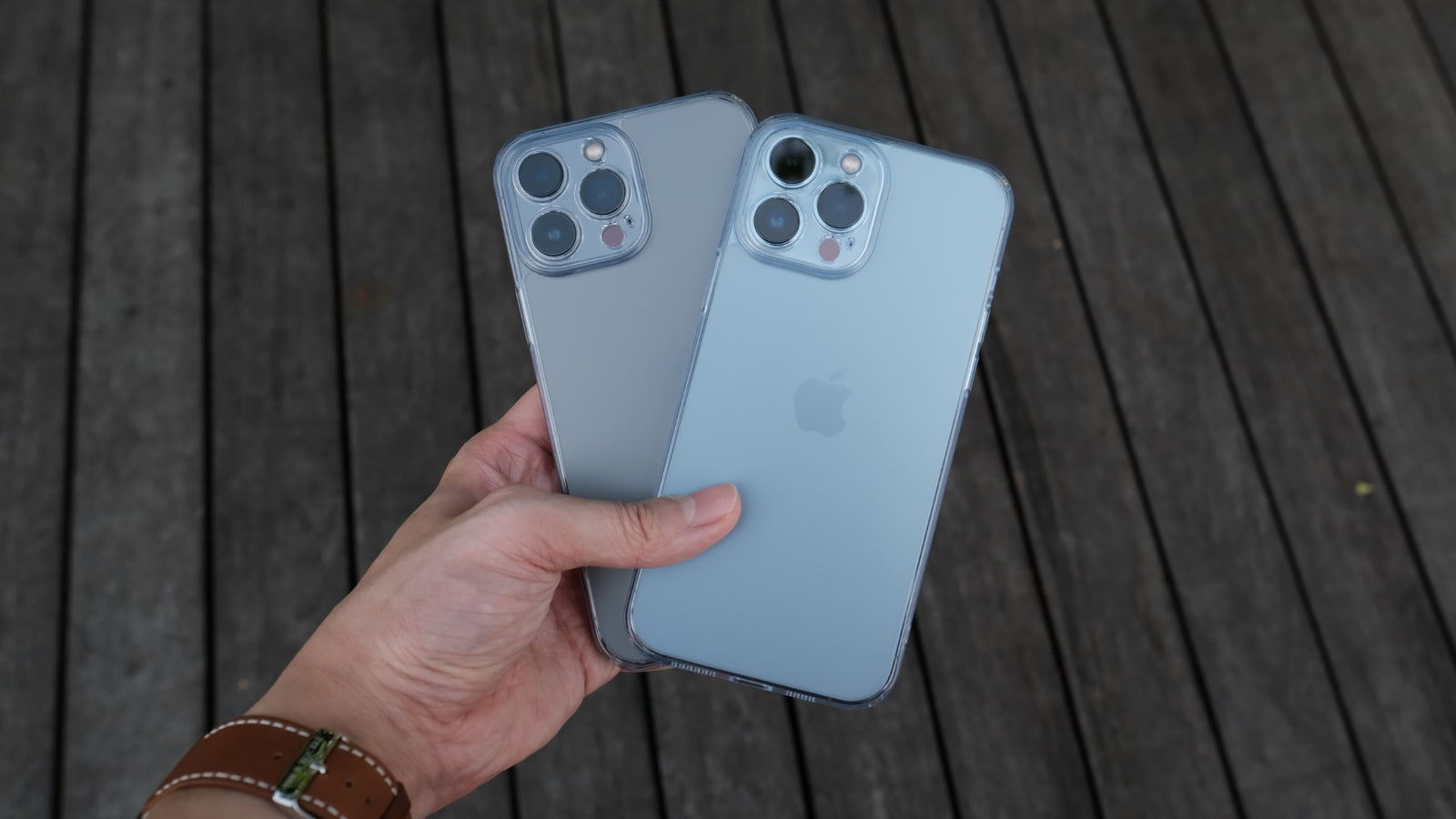 Bare Back Case for iPhone 13 Pro and iPhone 13 Pro Max - Real Frosted Tempered Glass Case for iPhone 13 Pro and iPhone 13 Pro Max