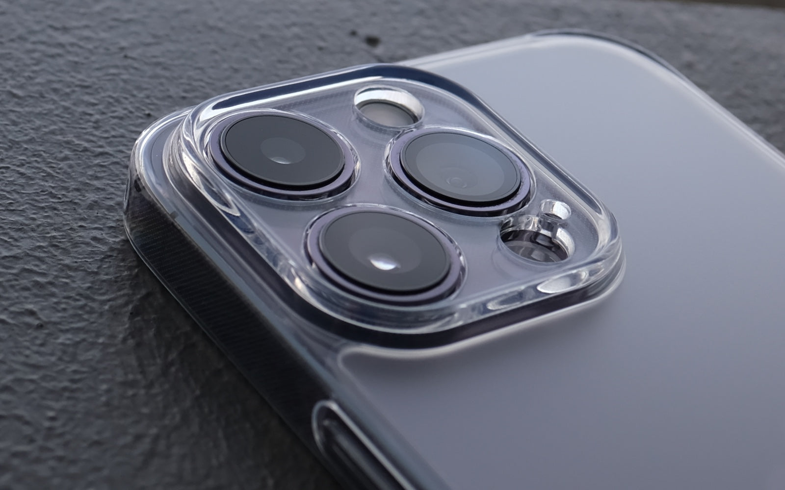 Bare Back Case for iPhone 14 Pro and iPhone 14 Pro Max - Real Frosted Tempered Glass Case for iPhone 14 Pro and iPhone 14 Pro Max - Camera Cutouts