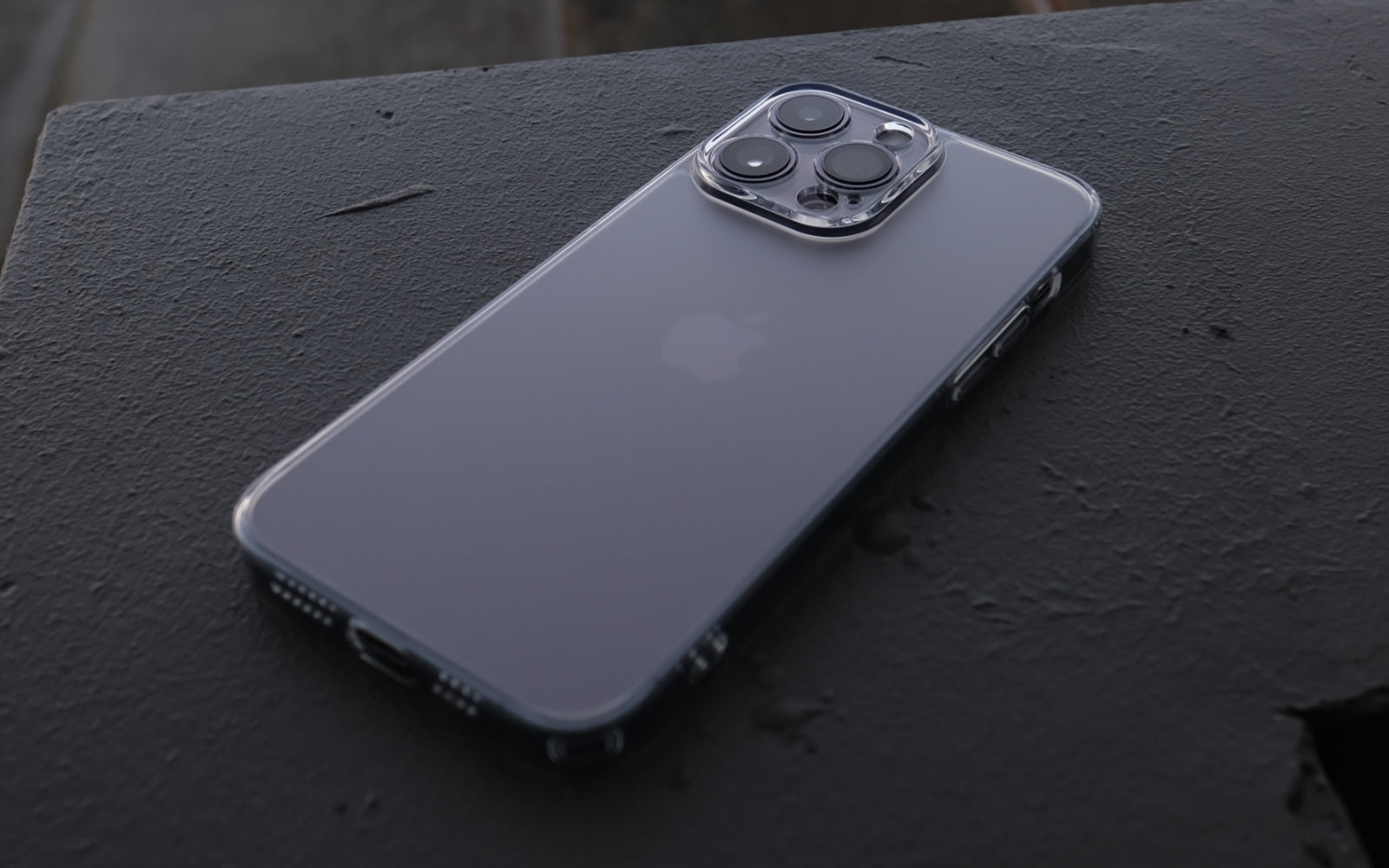 Bare Back Case for iPhone 14 Pro and iPhone 14 Pro Max - Real Frosted Tempered Glass Case for iPhone 14 Pro and iPhone 14 Pro Max - Dura-Glass