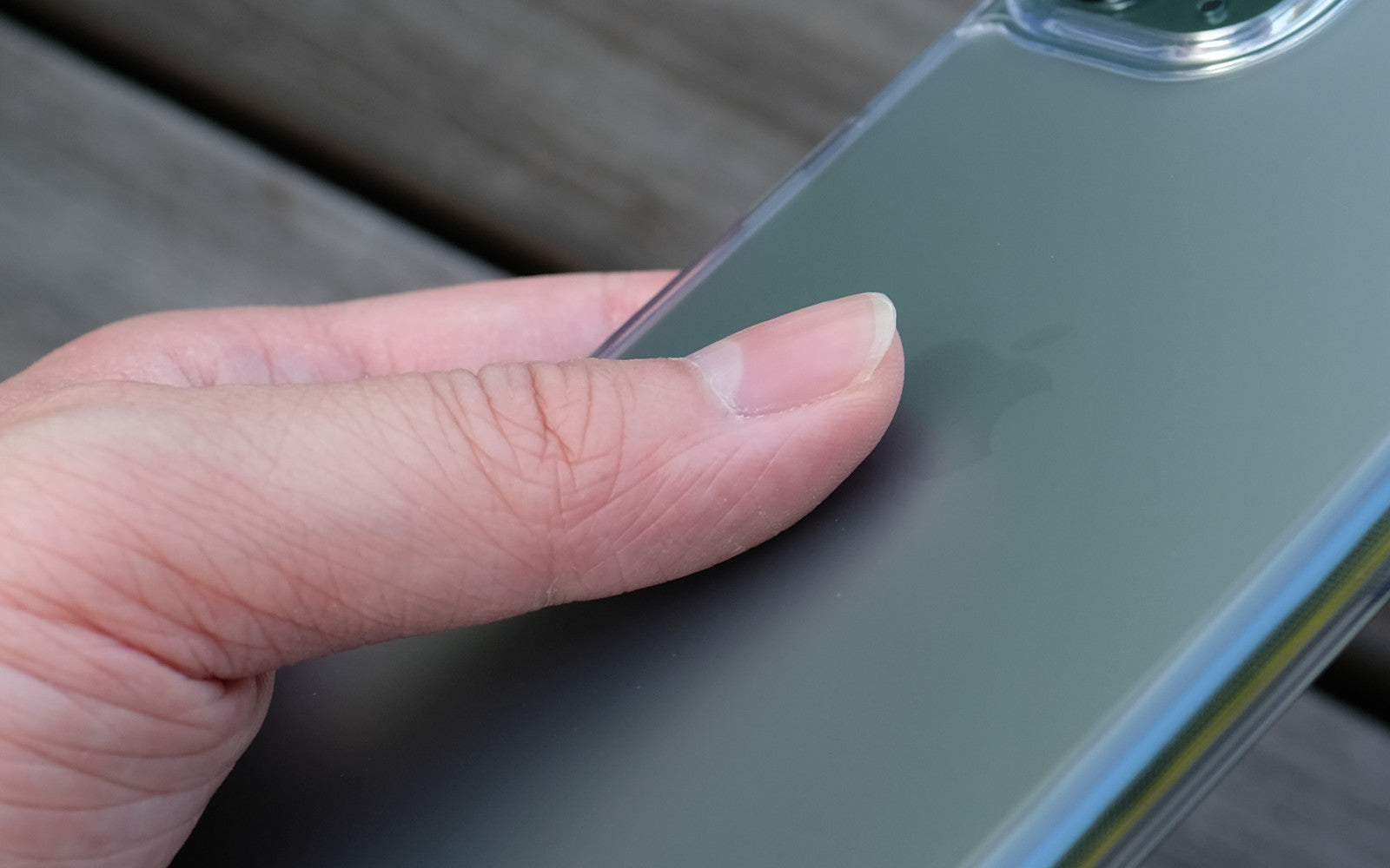 Bare Back Minimlist Shock Resistant Case with a Frosted Glass Back for iPhone 11 Pro and 11 Pro Max - Pleasure to Touch