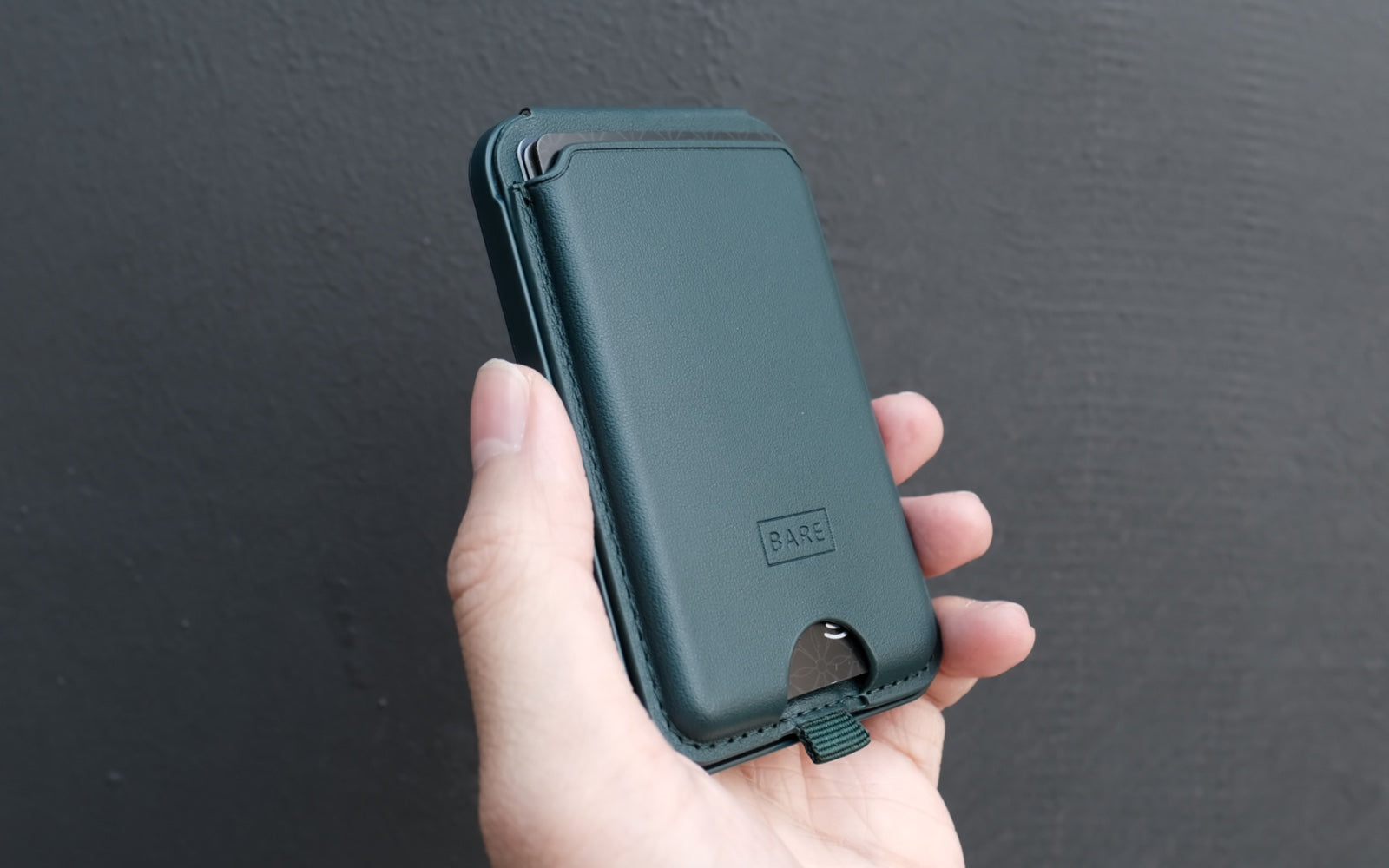 Bare Cases - MagSafe Wallet with Stand - Fits 3 Cards Comfortably