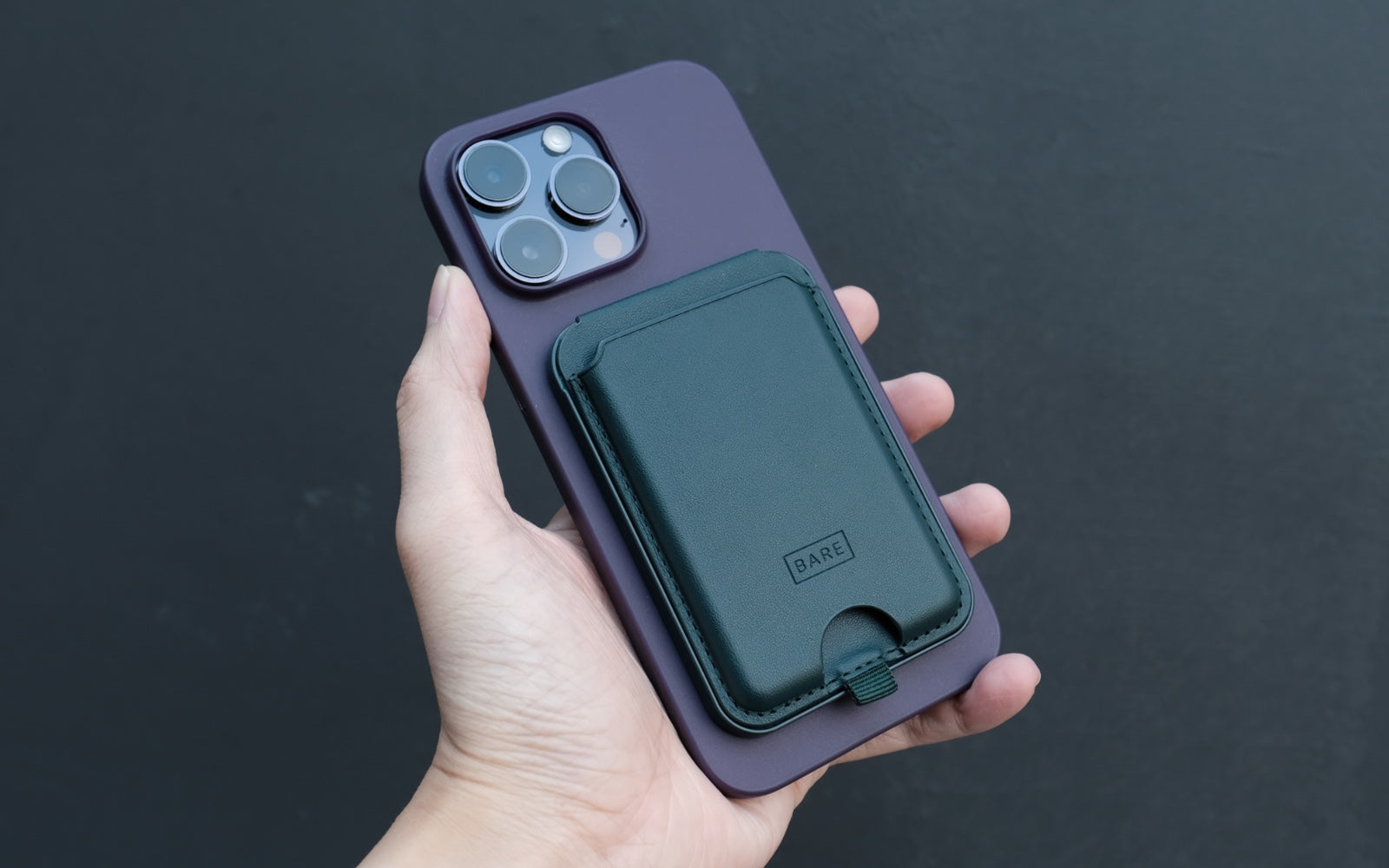 Bare Cases - MagSafe Wallet with Stand - Works with Bare Cases