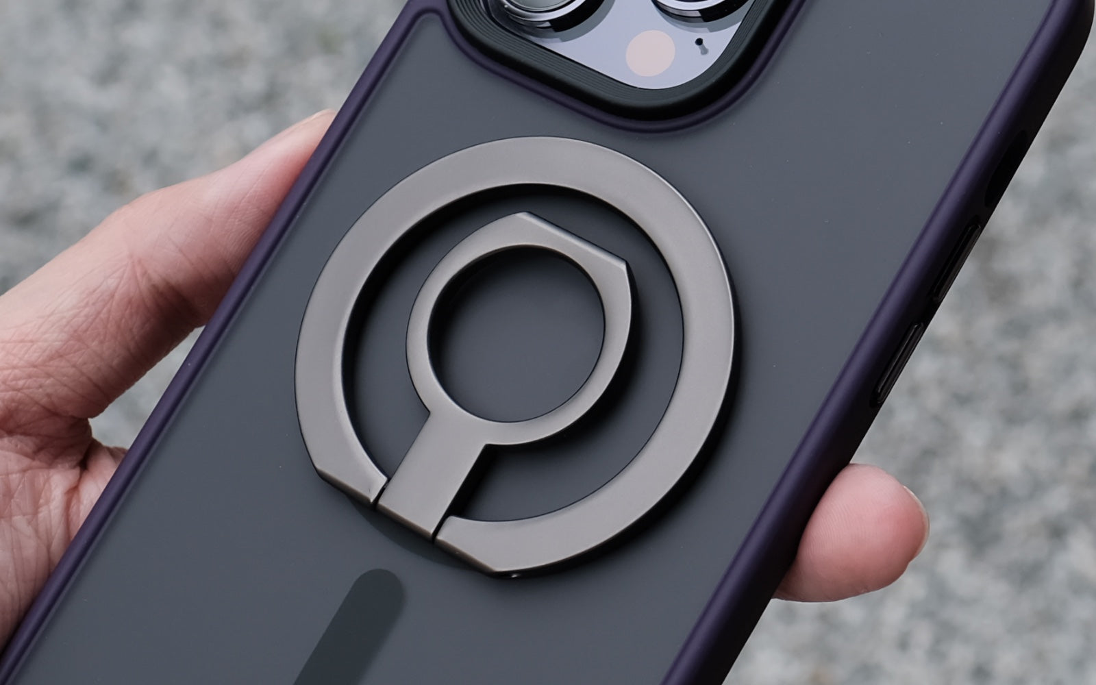 Bare Cases - The Ring - MagSafe Kickstand Ring for iPhone - Attaches with MagSafe