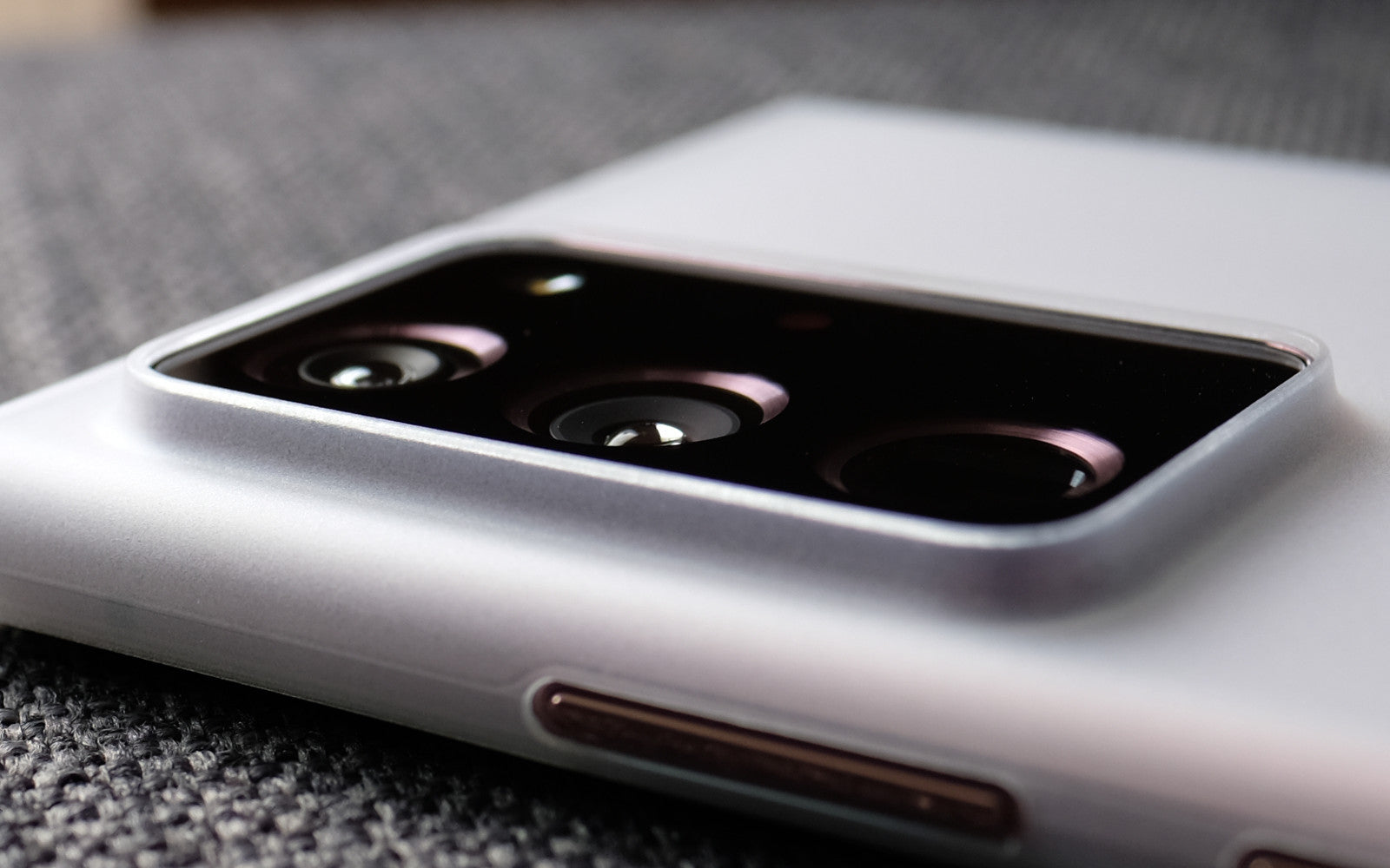 Bare Naked - 0.35mm Ultra-Thin Case for Samsung Galaxy Smartphones - Camera Lip