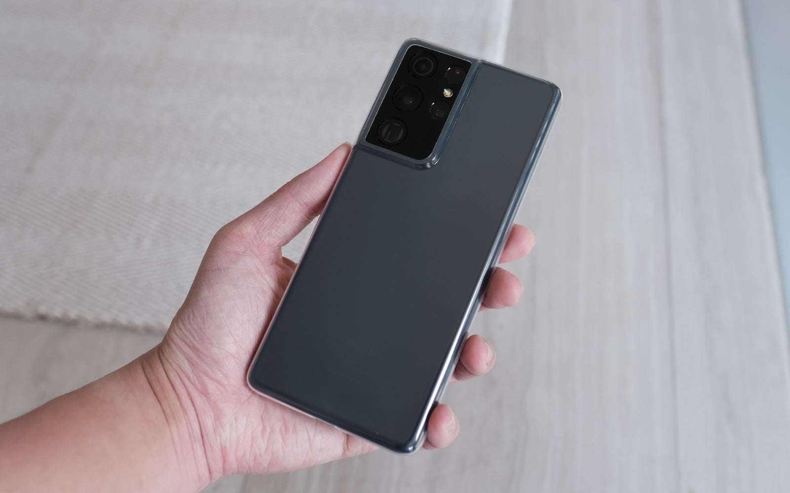 Bare Naked EX - Thinnest Clear Case for Samsung Galaxy S21 S21 Plus S21 Ultra - Branding-Free