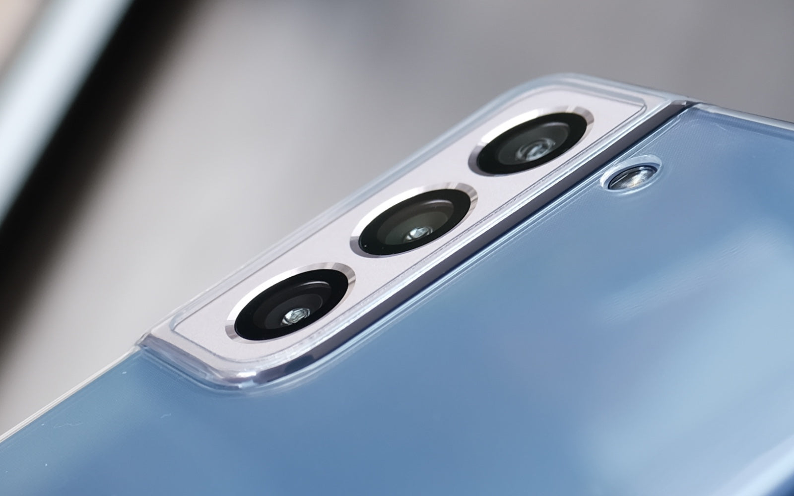 Bare Naked EX - Thinnest Clear Case for Samsung Galaxy S21 S21 Plus S21 Ultra - Camera Lip