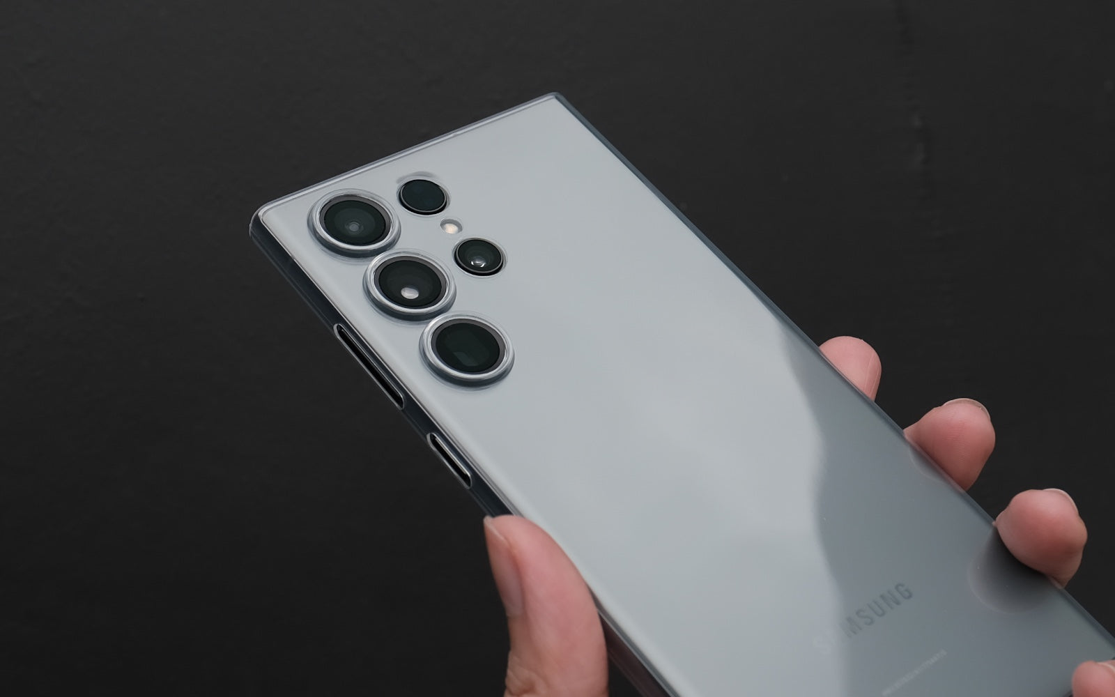 Bare Naked EX - Thinnest Clear Case for Samsung Galaxy S23 Ultra - Crystal Clear