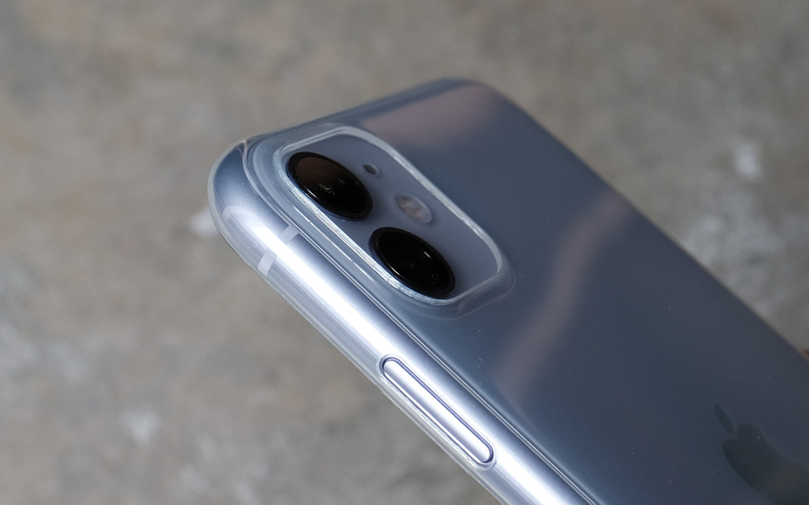 Bare Naked EX - Thinnest Clear Case for iPhone 11 - Camera Lip