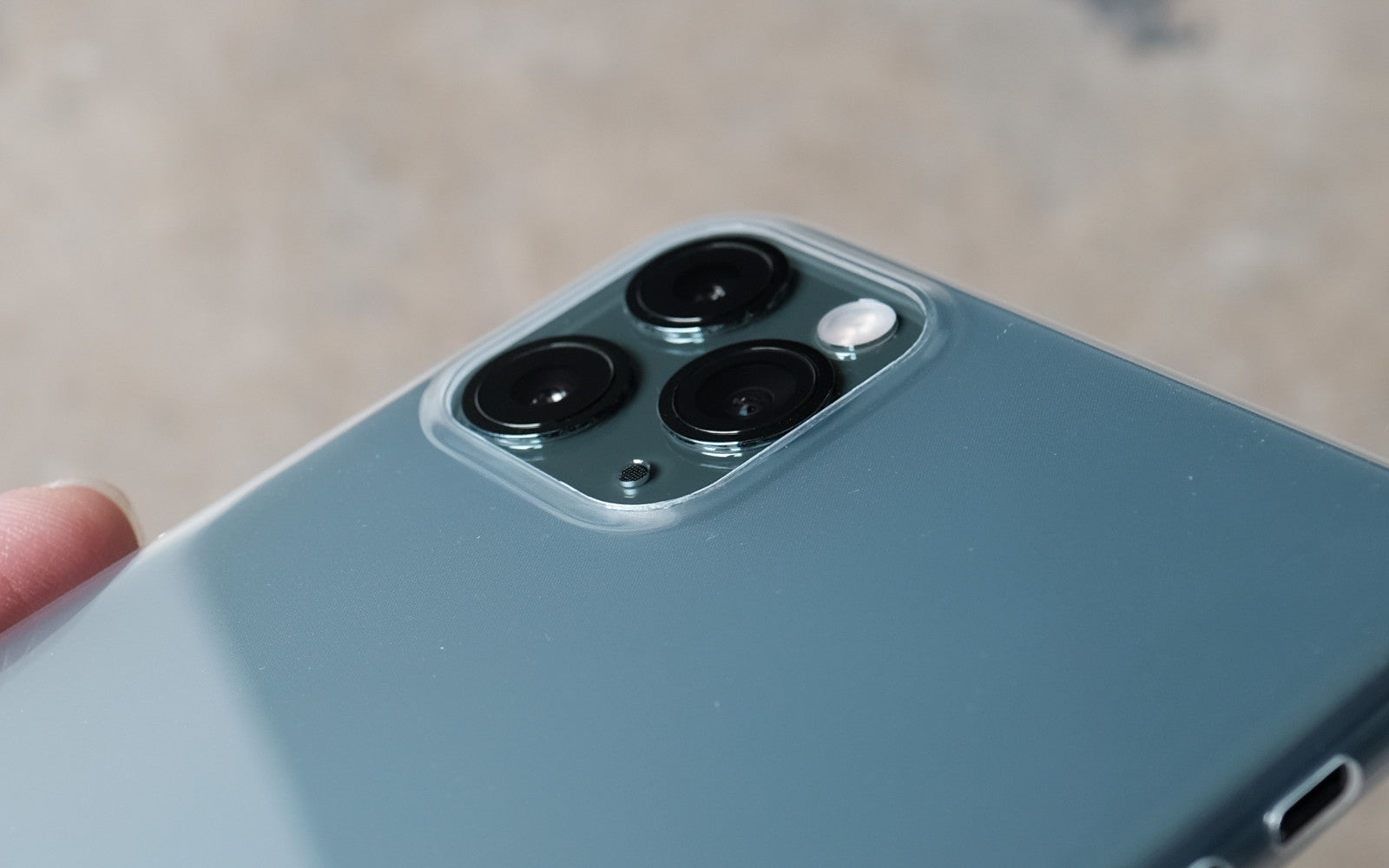 Bare Naked EX - Thinnest Clear Case for iPhone 11 Pro and 11 Pro Max - Camera Lip