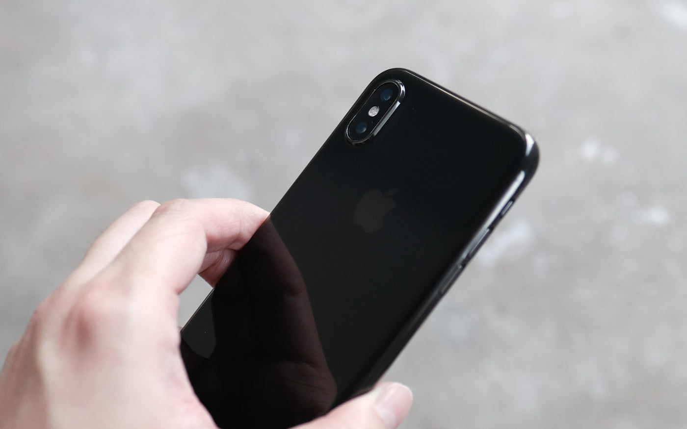 Bare Naked EX Thinnest Clear Case for iPhone XS - Pleasure to Touch with Grip