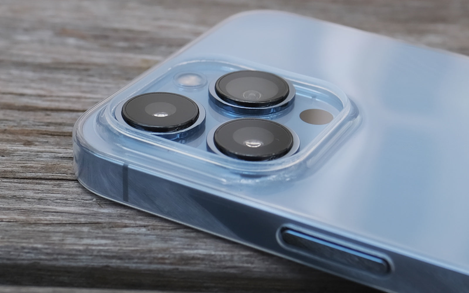 Bare Naked EX for iPhone 13 Pro and iPhone 13 Pro Max - Thinnest Clear Case for iPhone 13 Pro and iPhone 13 Pro Max - Camera Lip