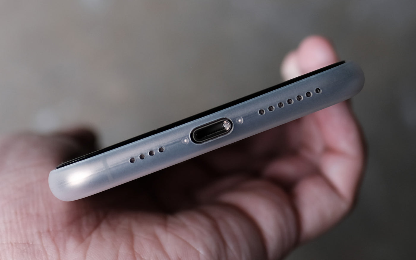 Bare Naked Ultra Thin Case for iPhone XS Plus - Bottom Cutouts