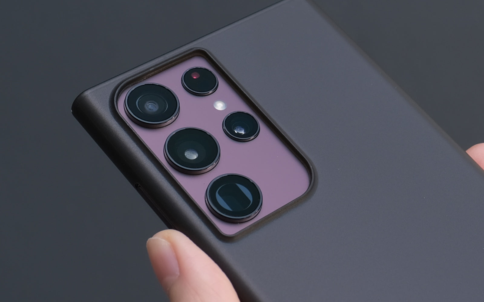 Bare Naked for S22 Ultra - The Thinnest Case for S22 Ultra - Camera Lip