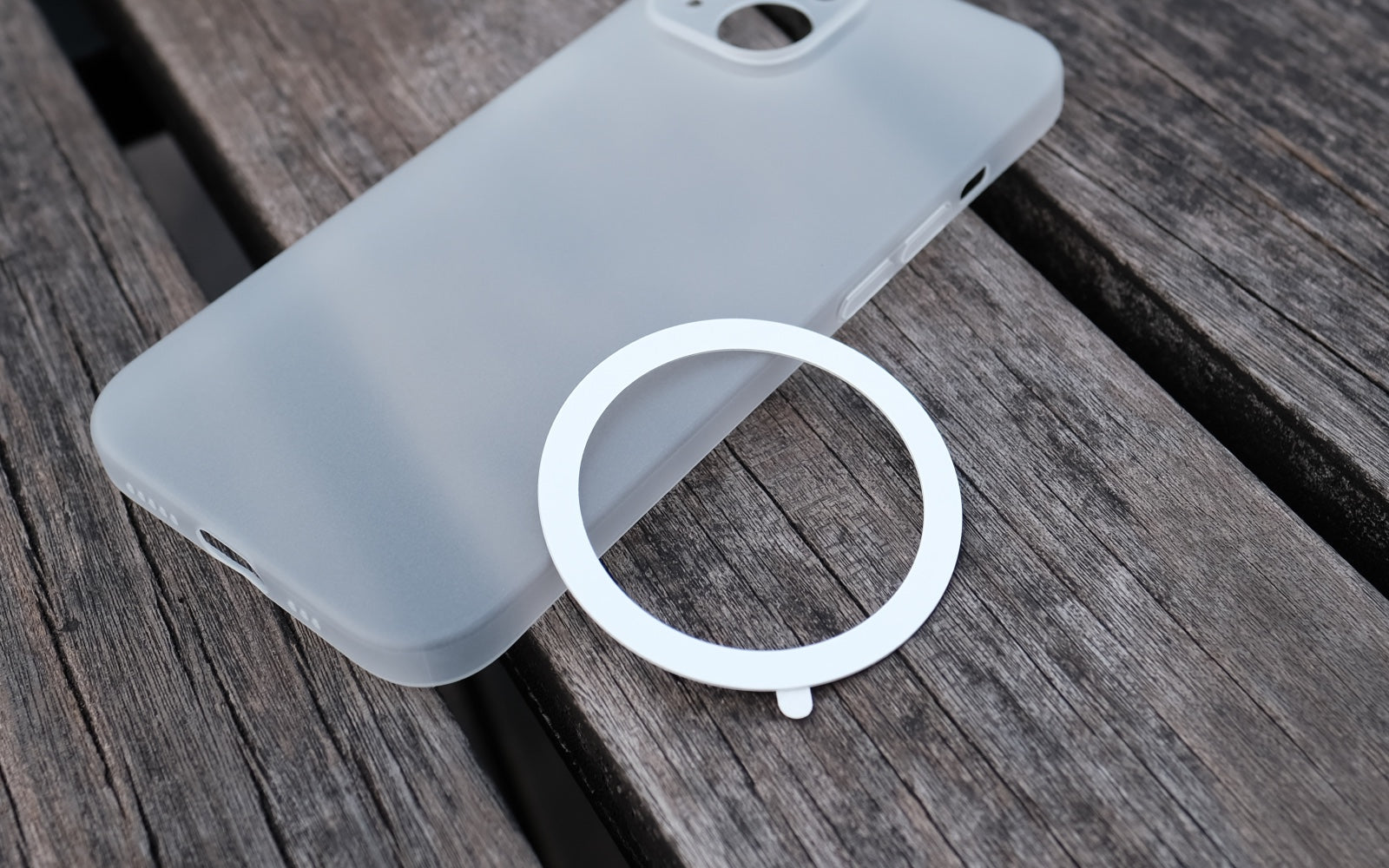 Bare Naked for iPhone 15 and 15 Plus - Thinnest Case for iPhone 15 and 15 Plus - Attachable MagSafe Magnets
