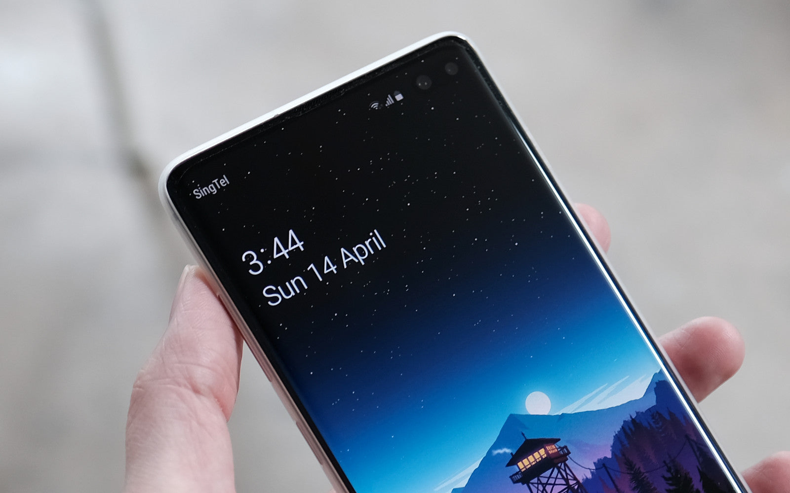 Bare Pane - Full-Coverage Hybrid Ultra-thin Nano Glass Screen Protector with Full Adhesive for Samsung Galaxy S10 and S10 Plus - Crystal Clear