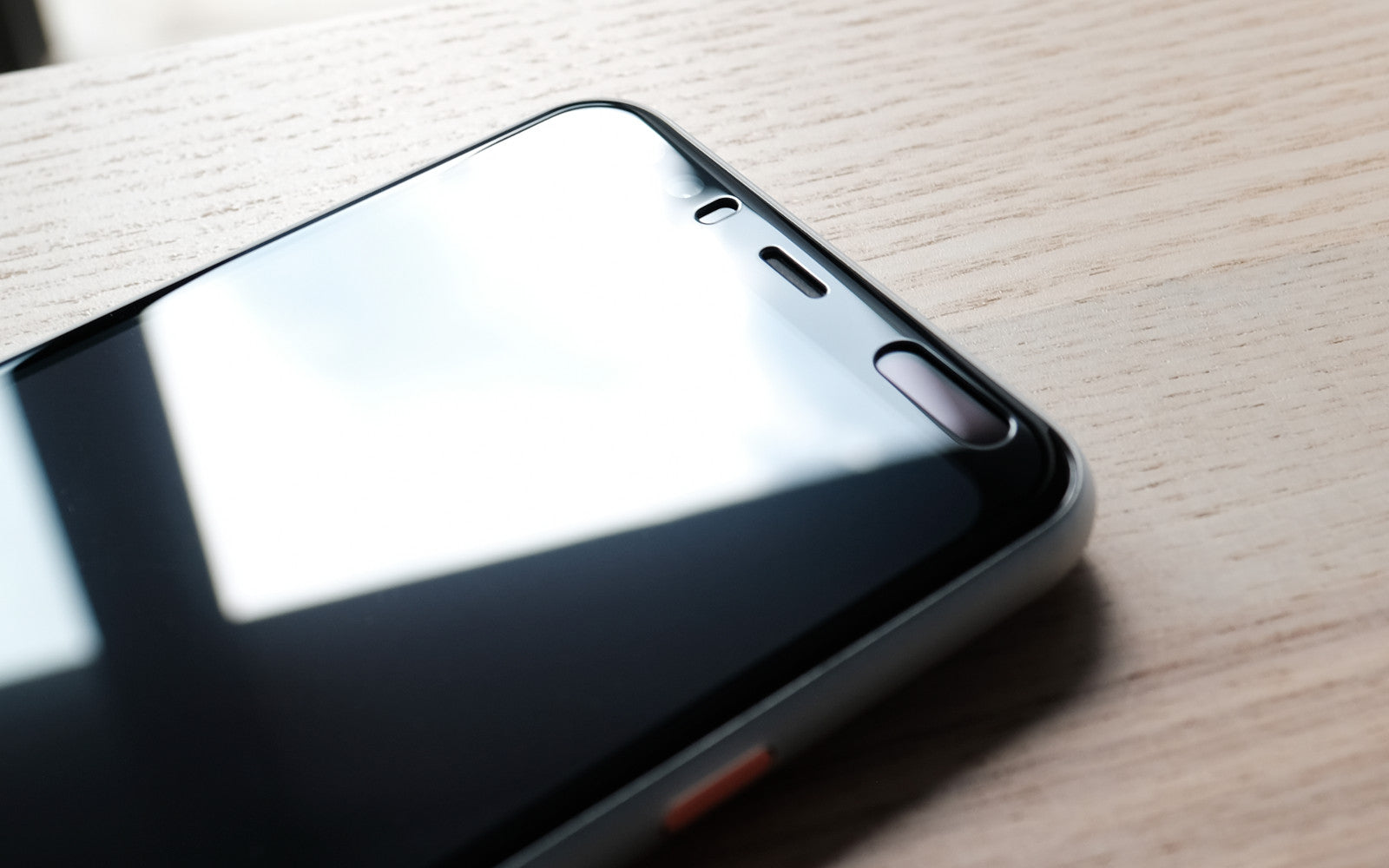 Bare Pane - Full-Coverage Tempered Glass Screen Protector with Full Adhesive for Google Pixel 4 and 4 XL