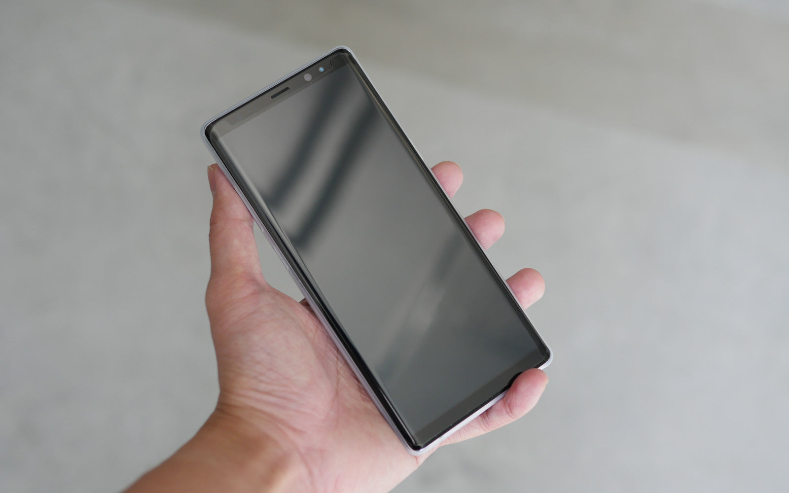 Bare Pane - Full-Coverage Tempered Glass Screen Protector with Full Adhesive for Samsung Galaxy S8 S8 Plus Note 8 S9 S9 Plus - Works Perfectly with Bare Naked