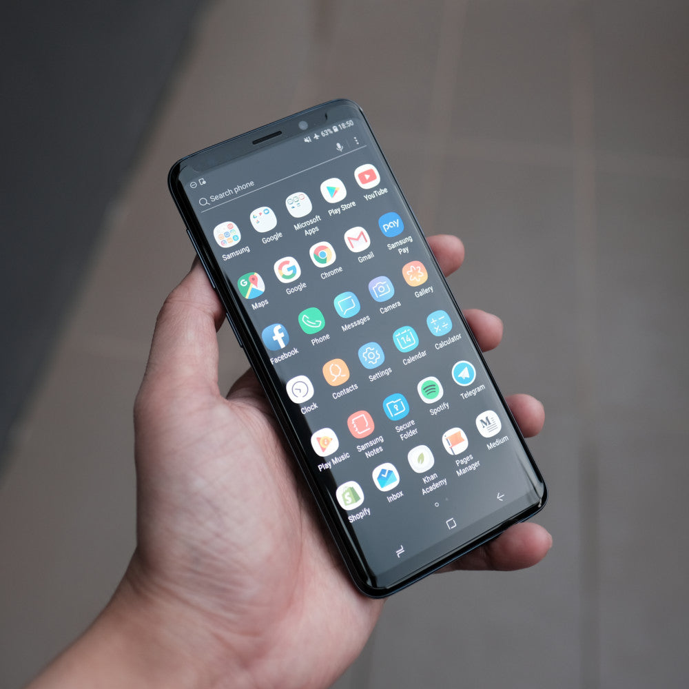 Bare Pane - Full-Coverage Tempered Glass Screen Protector with Full Adhesive for Samsung Galaxy S8 S8 Plus Note 8 S9 S9 Plus - Dont Forget to Protect Your Screen