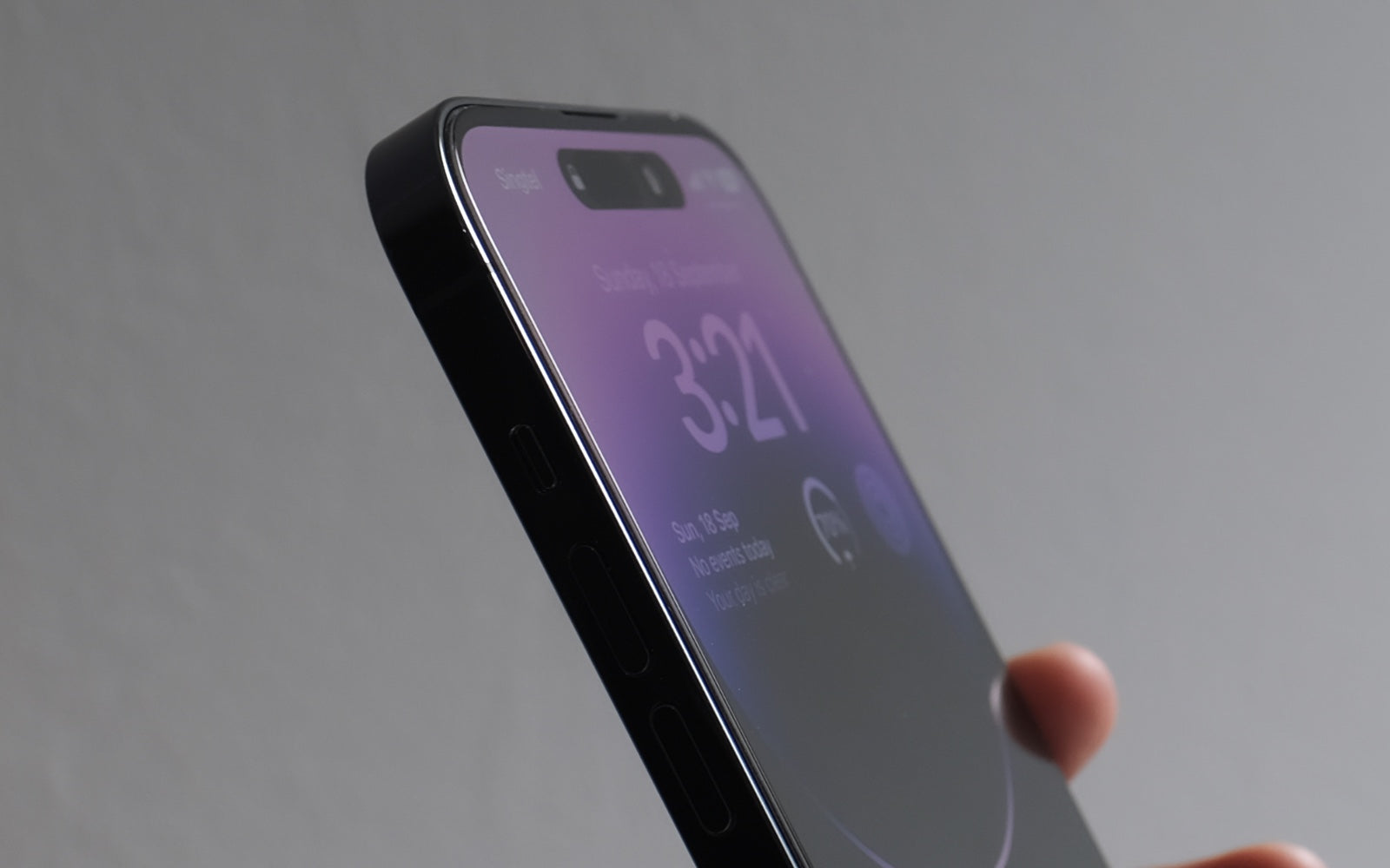 Bare Pane Screen Protector - Ion Strengthened Tempered Glass Full Coverage Edge to Edge Screen Protector for iPhone 14 Pro and iPhone 14 Pro Max - Seamless Design