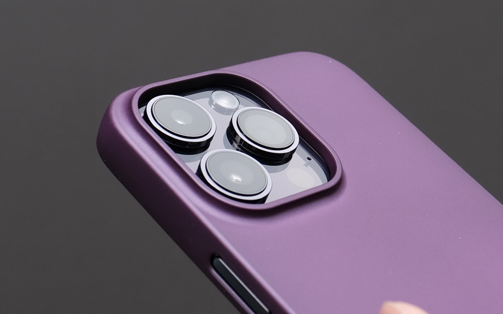 The Bare Case - Thinnest MagSafe Case for iPhone 14 Pro and iPhone 14 Pro Max - Camera Lip