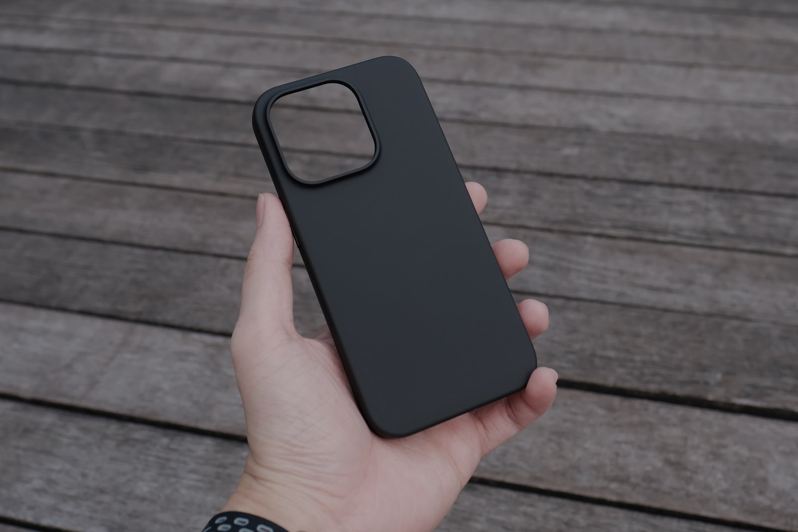 The Bare Case for iPhone 15 Pro - Thinnest MagSafe Case for iPhone 15 Pro - Space Black - Banner