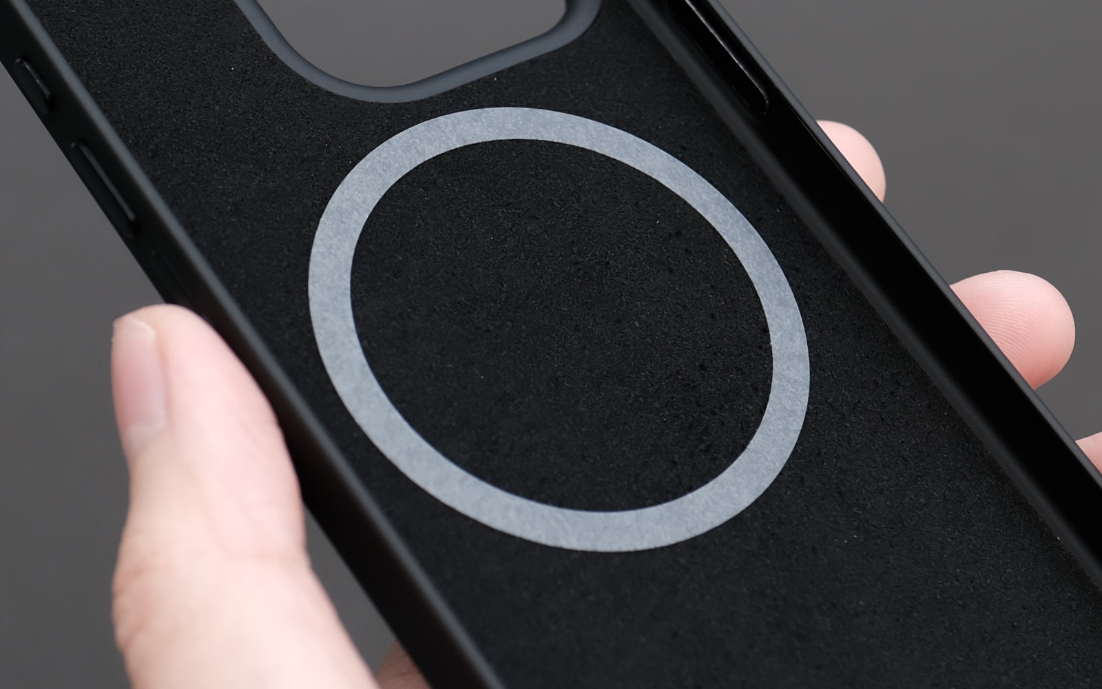 The Bare Case for iPhone 15 Series - Thinnest MagSafe Case for iPhone 15 Series - Built-in MagSafe Magnets - Black