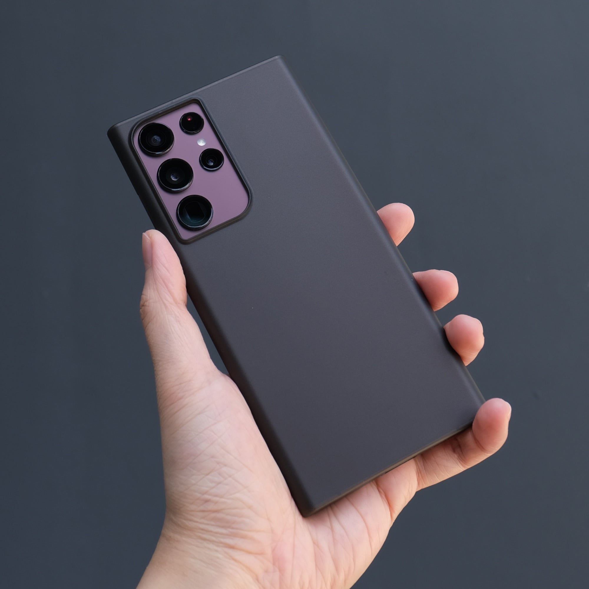 Bare Naked for S22 Ultra - The Thinnest Case for S22 Ultra - Smoke