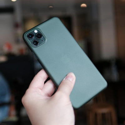 Bare Naked - Thinnest Case for iPhone 11 Pro Max - Midnight Green
