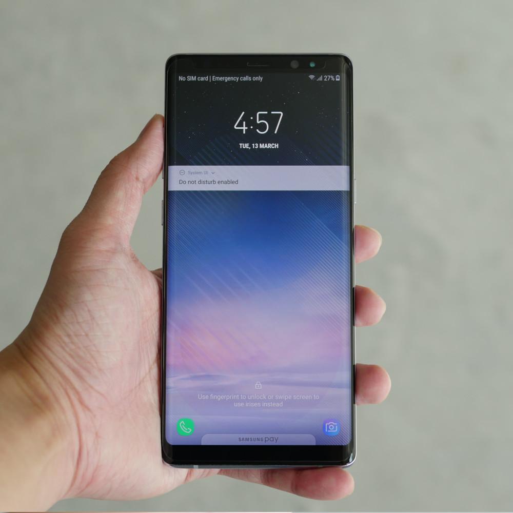 Bare Pane - Full-Coverage Tempered Glass Screen Protector with Full Adhesive for Samsung Galaxy S8 & S8 Plus - Crystal Clear