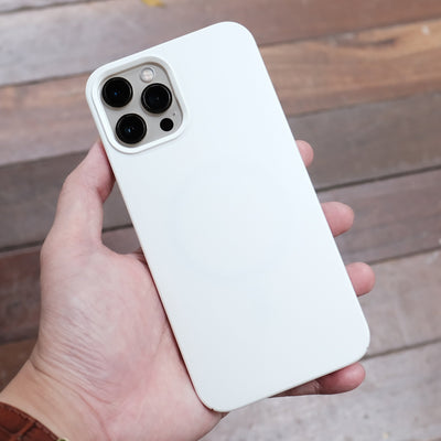 The Bare Case - Ultra Thin MagSafe Case for iPhone 12 Pro and iPhone 12 Pro Max - White